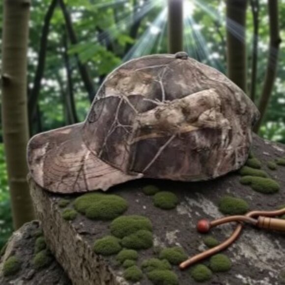 NWOT True Timber Bass Pro Shops Camo Snap Back Ball Cap Hat - Picture 3 of 6